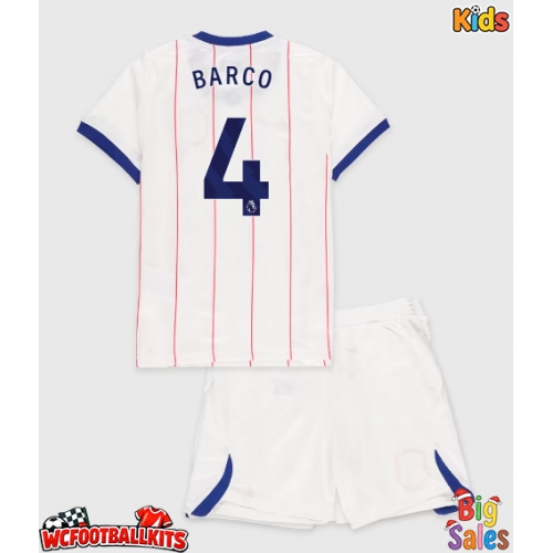 Chelsea Valentin Barco #4 Replica Third Stadium Kit for Kids 2026-27 Short Sleeve (+ pants)